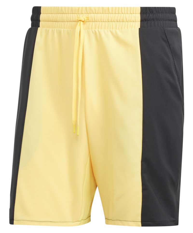 IW4072_2_APPAREL_Photography_Front-Center-View_white Adidas Tennis Heat.Rdy Ergo 7" Shorts - black/orange