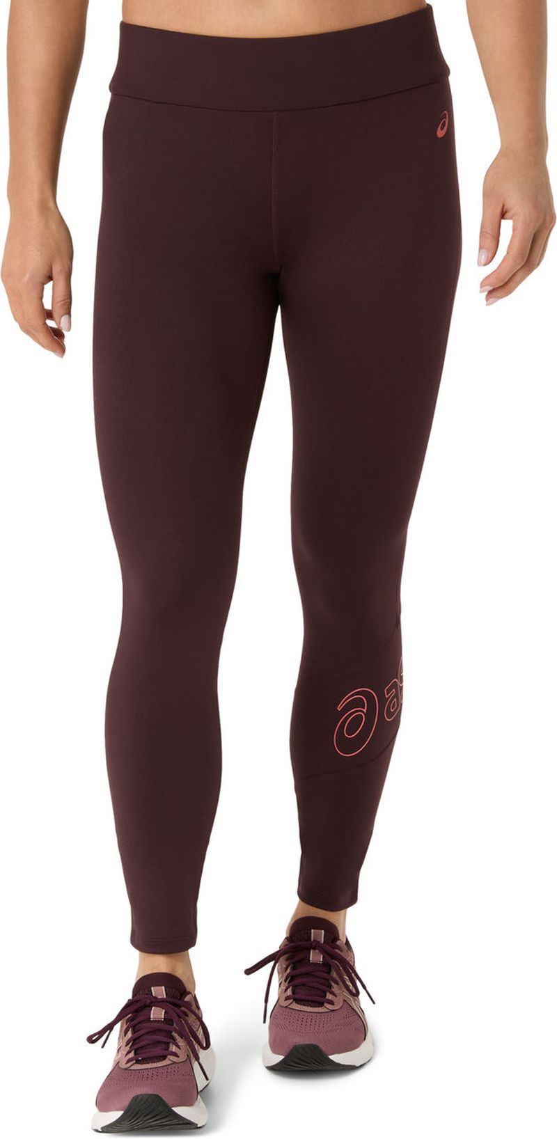 Asics Logo 7/8 Tight - dark currant