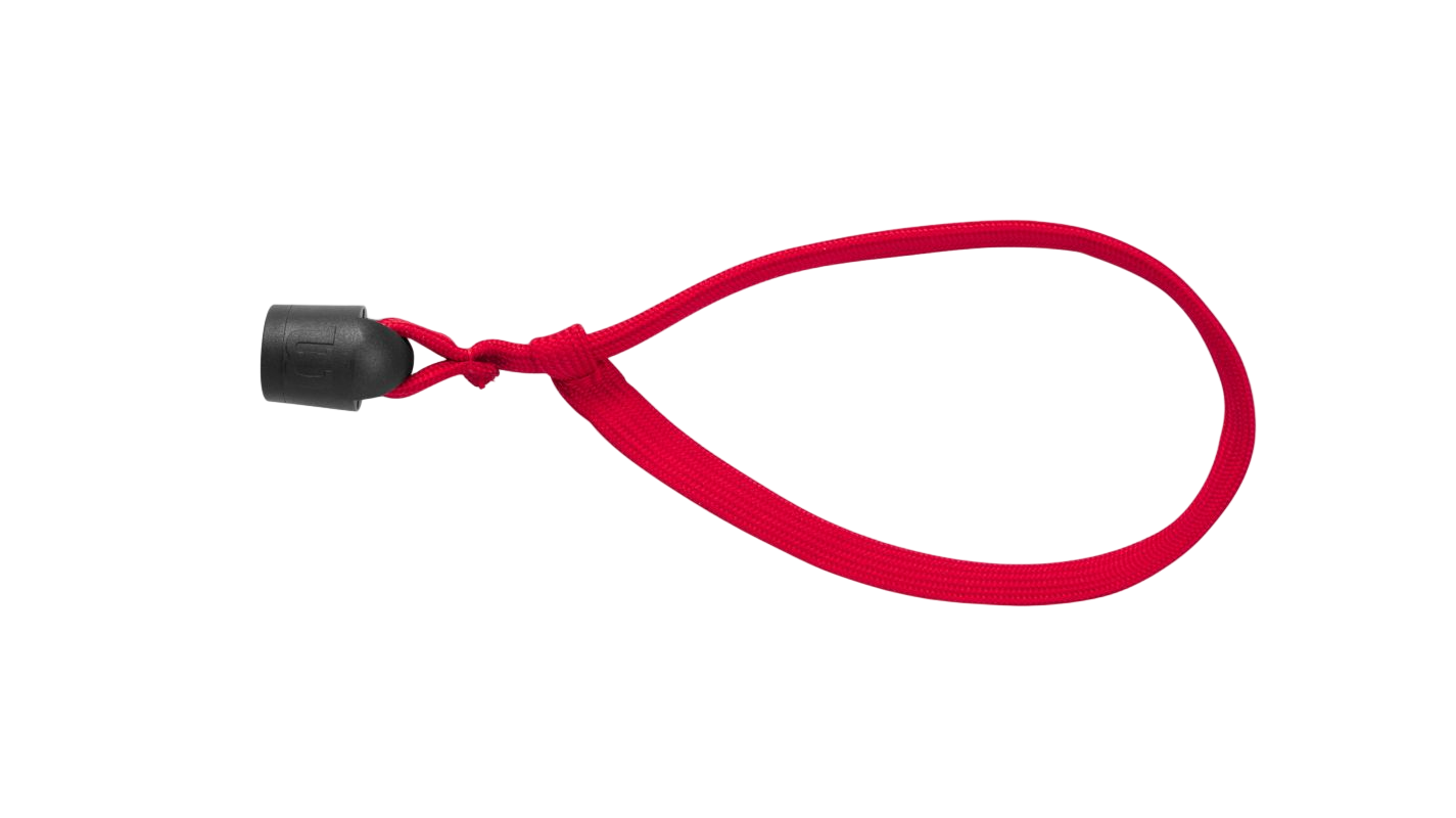 zipcord-red Wilson Wirst Cord Double Braid Cinch - red