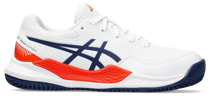 1044A068_103_SR_RT_GLB Asics Gel-Resolution 9 GS Clay - white/blue expanse