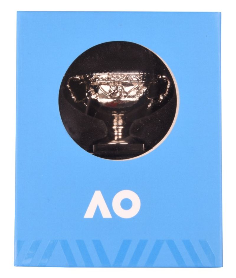 A0MENDESKTROHY-1 Australian Open Men's Desk Trophy