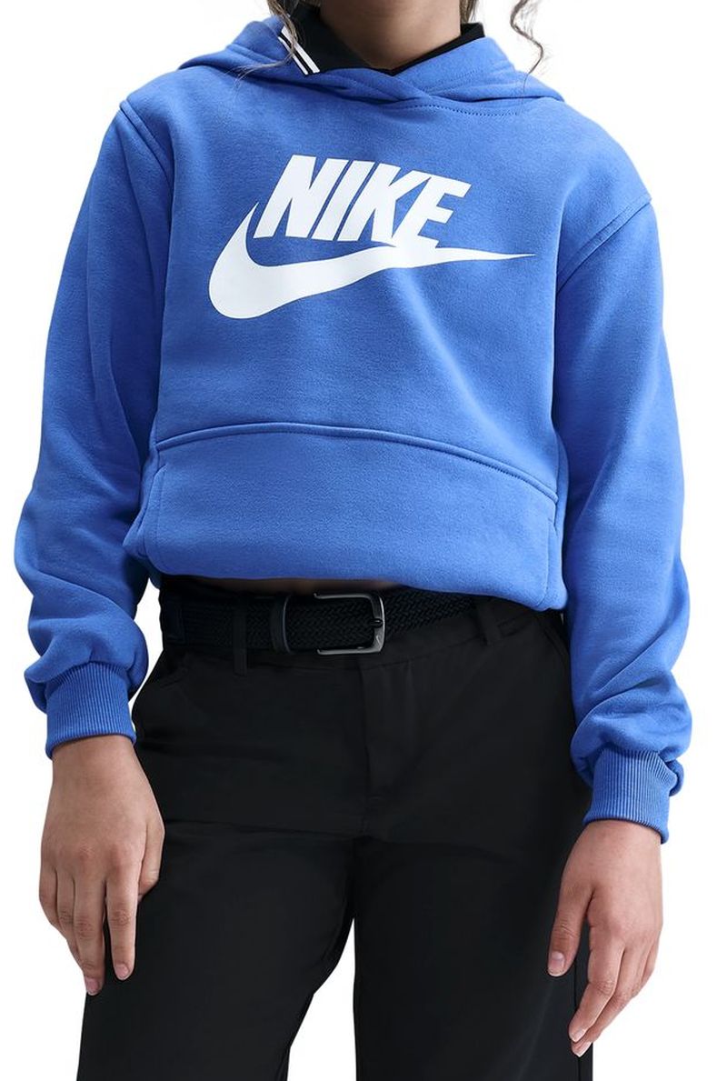 Nike Kids Sportswear Club Fleece Hoodie - comet blue/white 