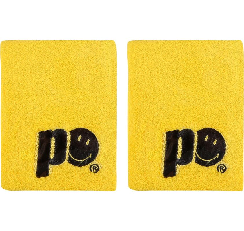 Frotka Prince X Smiley Wristband Long 2P - yellow