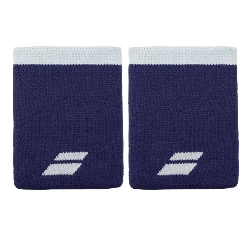Babolat Logo Jumbo Wristband 2P - illusion blue Babolat Logo Jumbo Wristband 2P - illusion blue