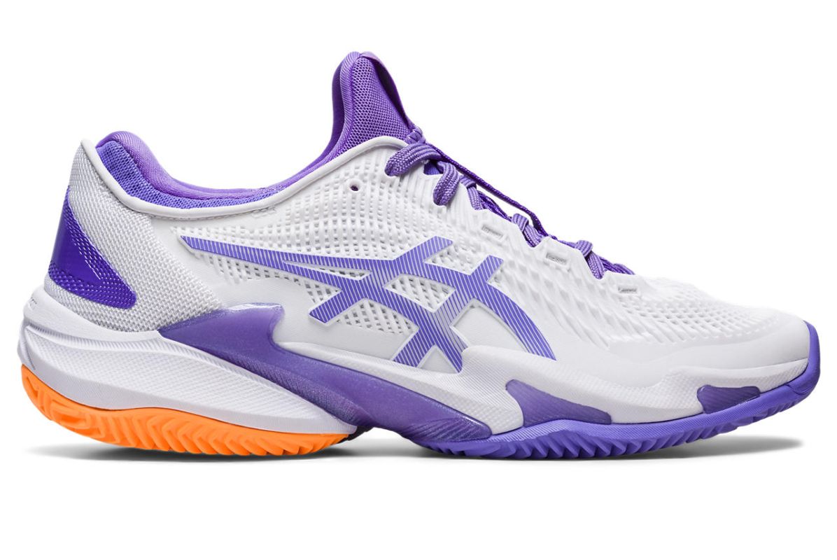 Asics Court FF 3 Clay - white/amethyst