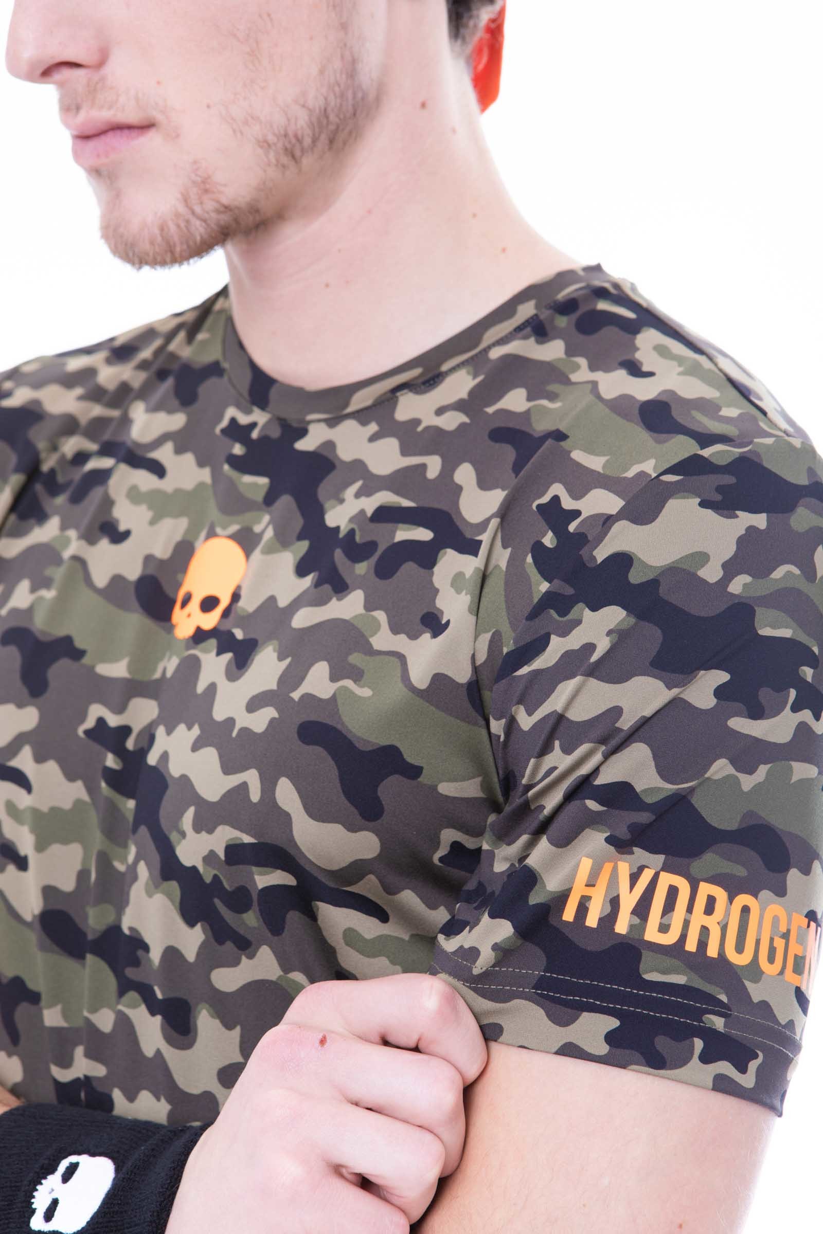 Hydrogen Printed Tech Tee - camouflage