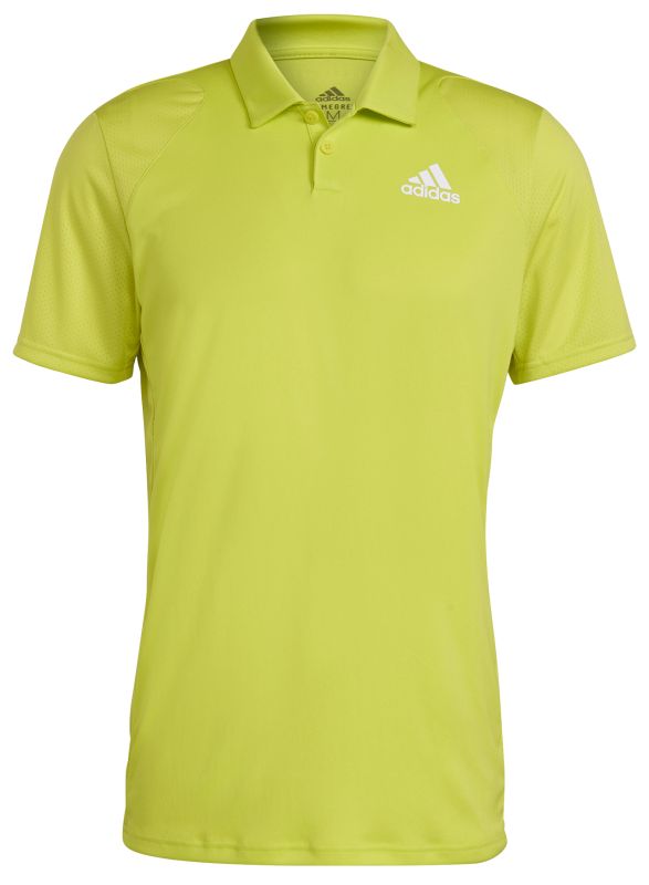 Adidas Club Polo M - acid yellow/white Adidas Club Polo M - acid yellow/white