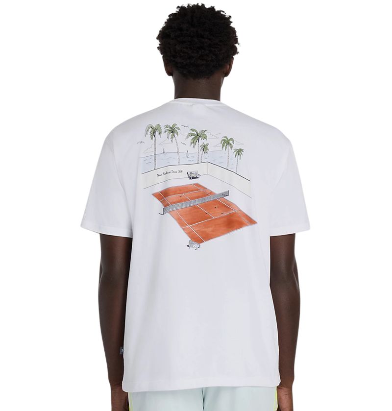New Balance Tennis Graphic - white New Balance Tennis Graphic - white