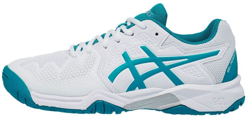 Asics Gel-Resolution 8 GS - white/lagoon