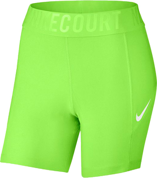 Nike Court Power Short BL 5" - ghost green/white