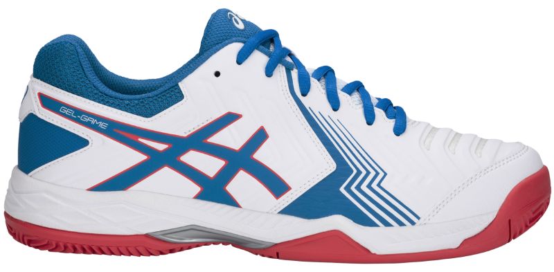 Asics Gel-Game 6 Clay - white/race blue
