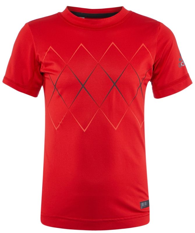  Adidas Barricade Tee - scarlet