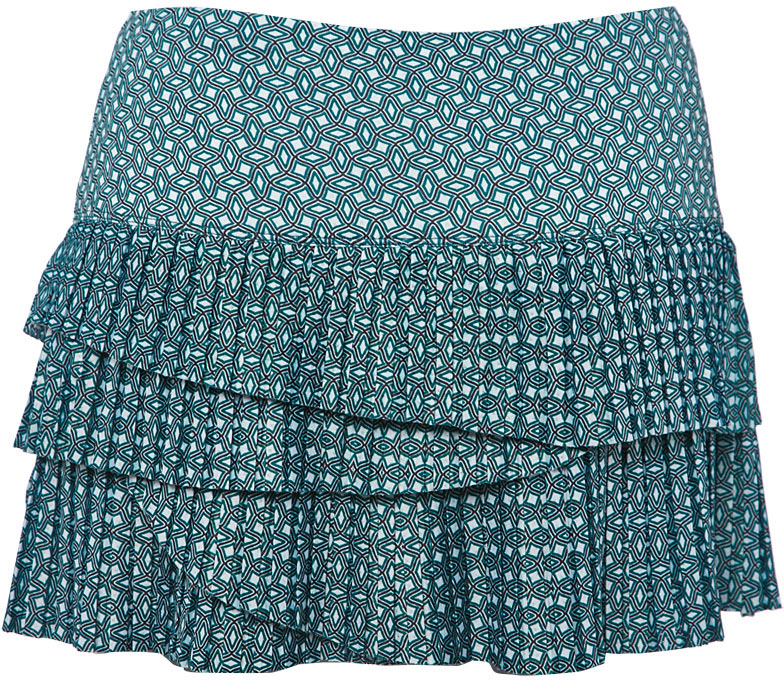 lucky-in-love-green-with-envy-deco-pleat-scallop-skirt-spruce-2 Lucky in Love Green with Envy Deco Pleat Scallop Skirt - spruce