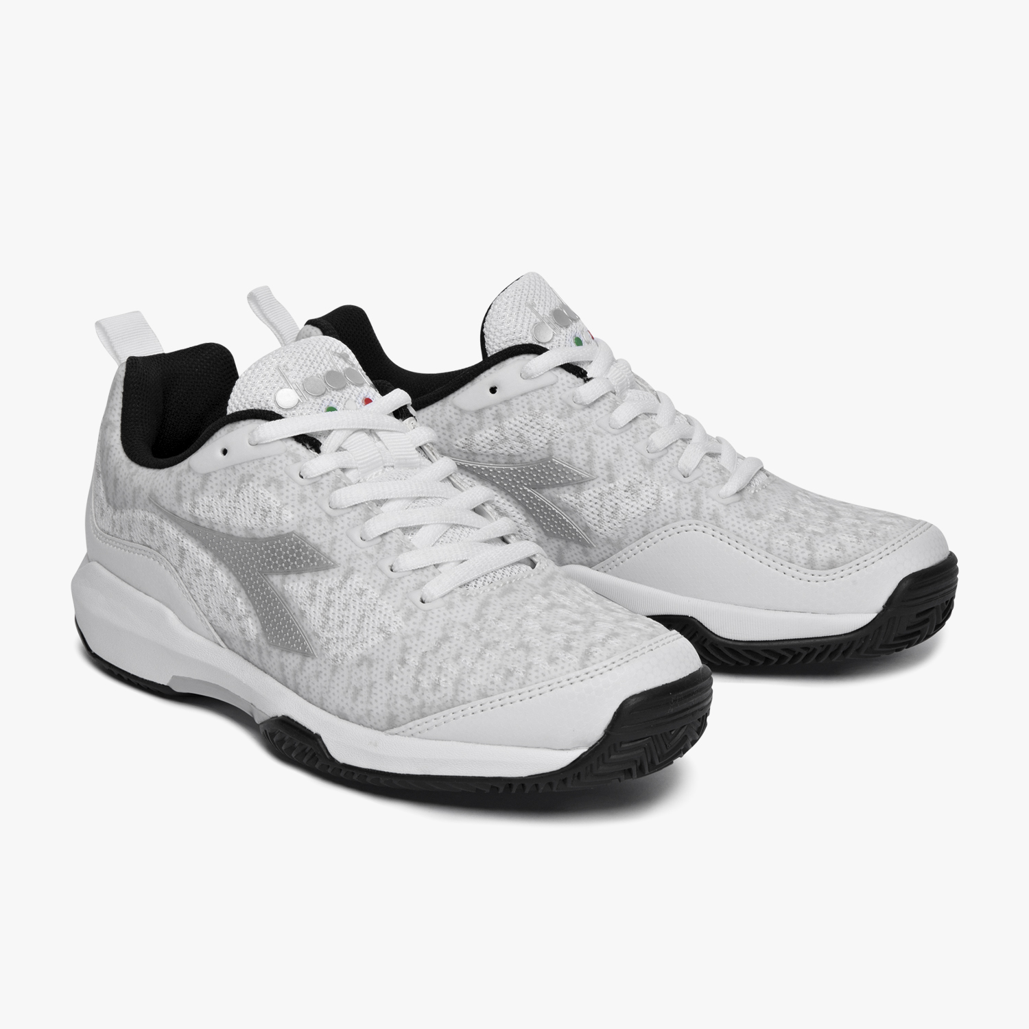 diadora-s-shot-w-clay-white-silver-dd-black-5 Diadora S.Shot W Clay - white/silver dd/black
