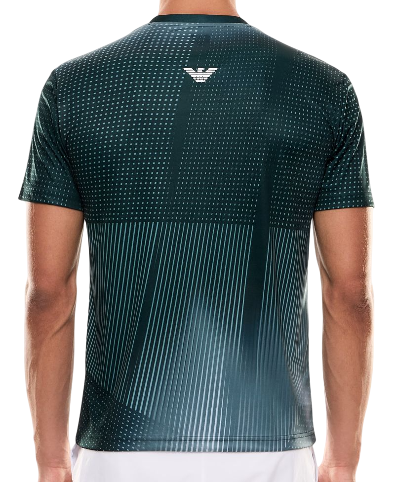 EA7 Tennis Pro Crew-Neck - green fancy