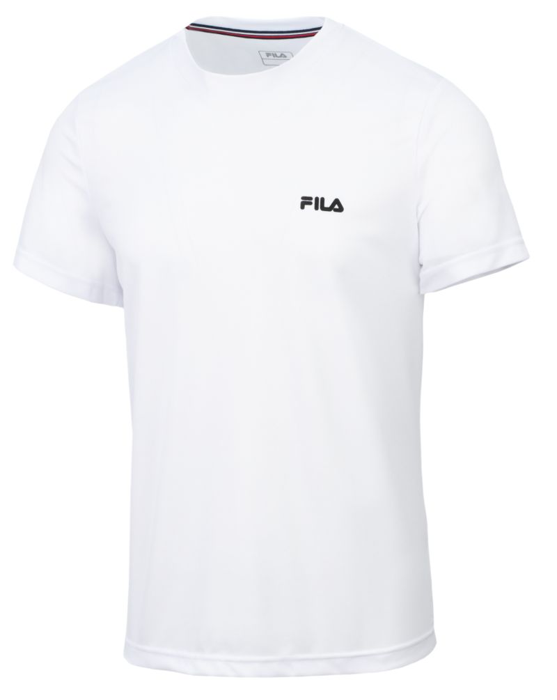 Fila Small Logo - white