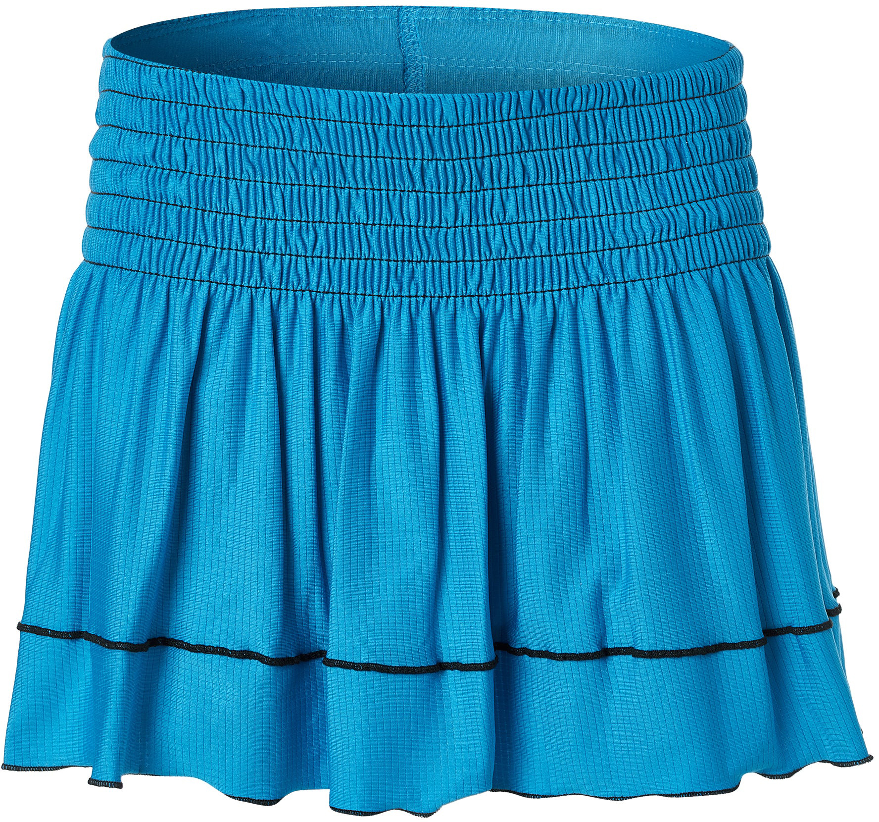 Lucky in Love Square Are You? Smocked Skirt Girls - turquoise Lucky in Love Square Are You? Smocked Skirt Girls - turquoise