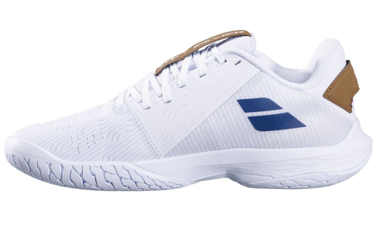 Babolat Jet Tere 2 Wimbledon All Court - white/blue navy 