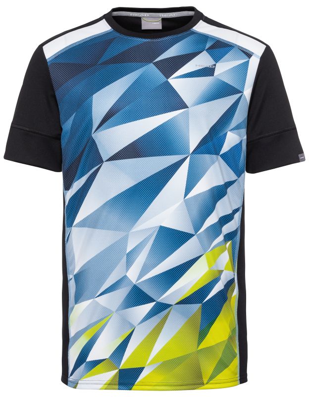 Head Medley T-Shirt - sky blue/yellow