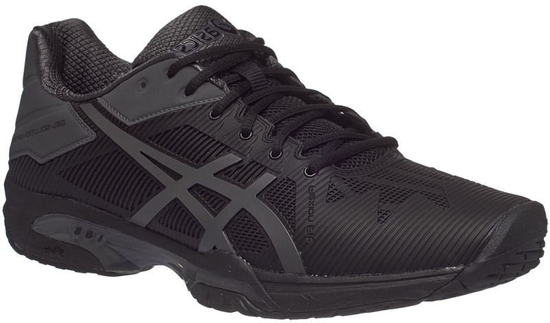 asics-gel-solution-speed-3-black-dark-grey Asics Gel-Solution Speed 3 - black/dark grey