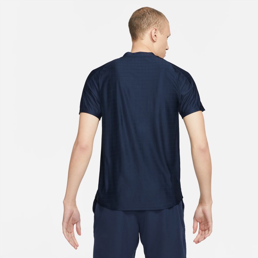 Nike Court Dri-Fit Advantage Polo - obsidian/obsidian/white