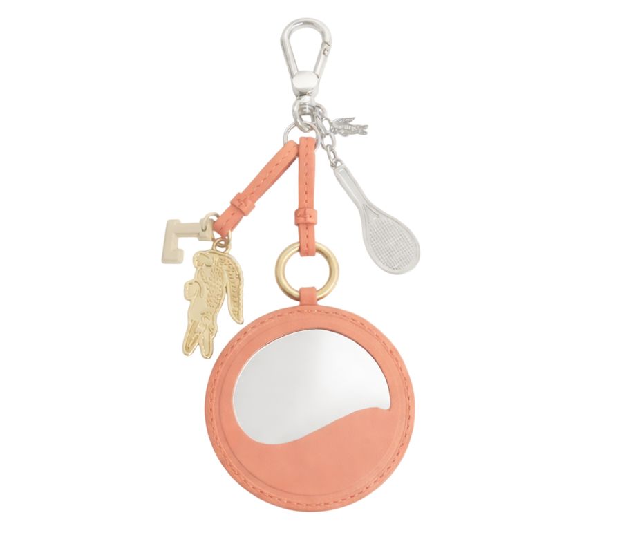 Lacoste Tennis Racket Mirror L Charms Key Ring - orange Lacoste Tennis Racket Mirror L Charms Key Ring - orange
