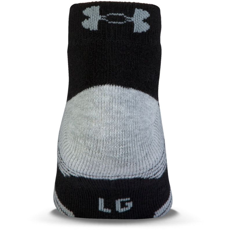 Under Armour UA HeatGear Low Cut Jr - 3 par/black