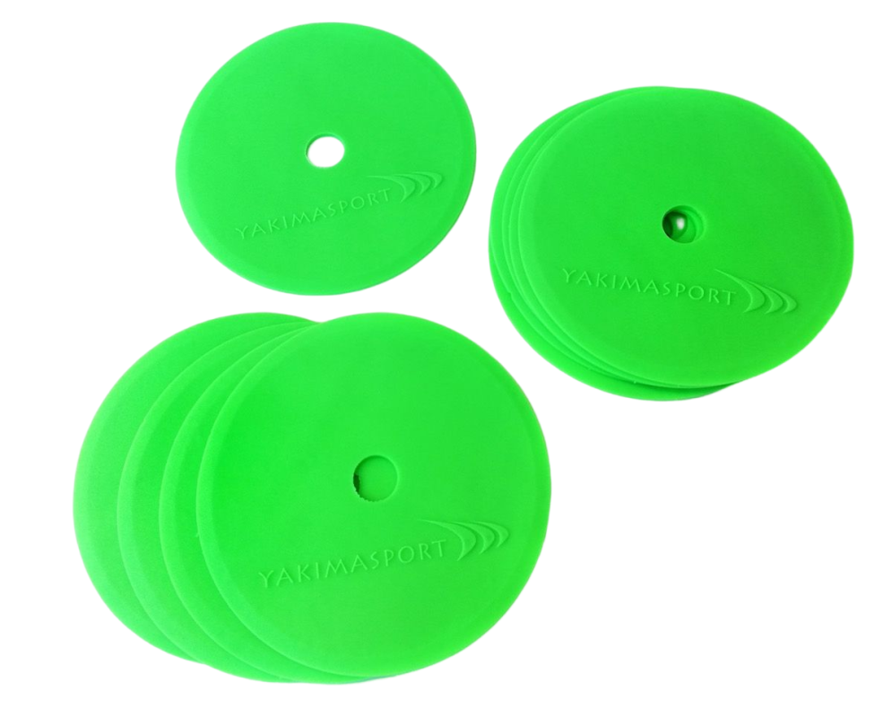 Yakimasport Flat Marker 6" 10P - green