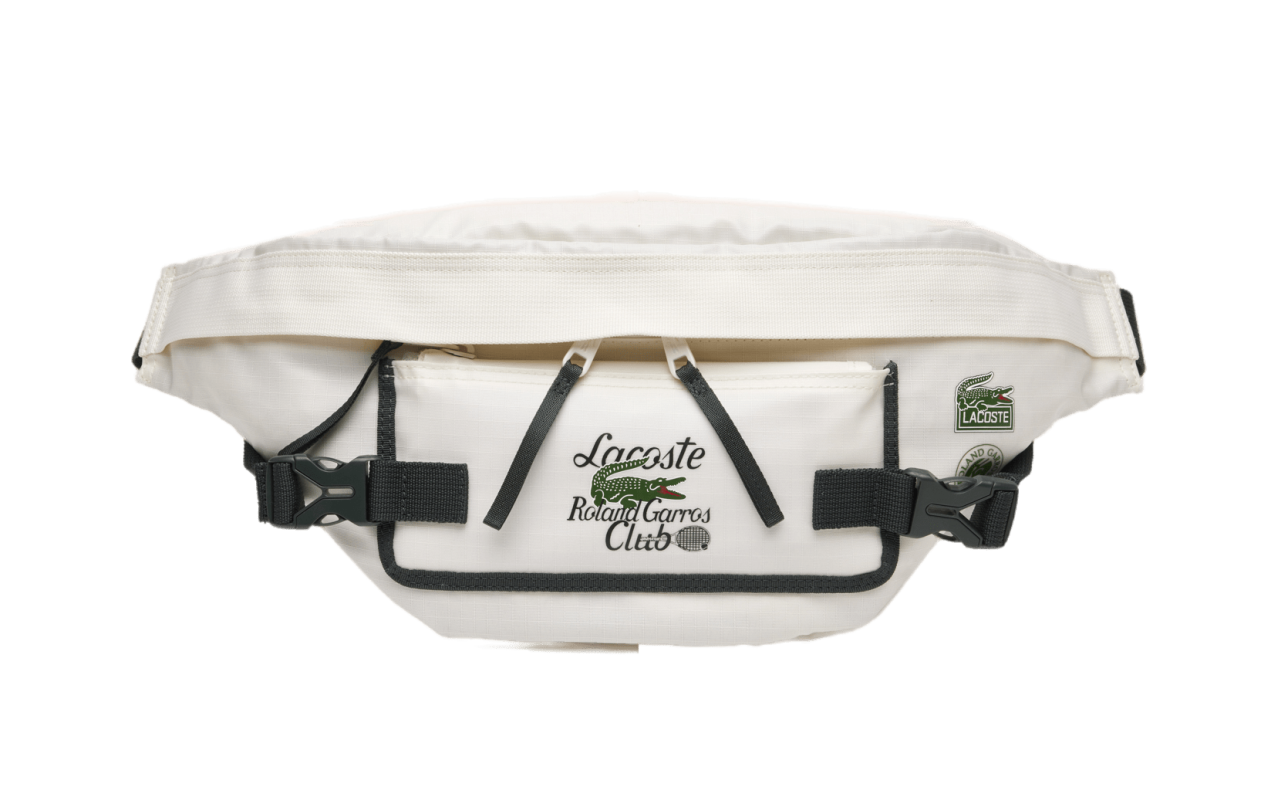 NH4277RG_F89_24-transformed Roland Garros Edition Contrast Print Belt Bag - farine sinople