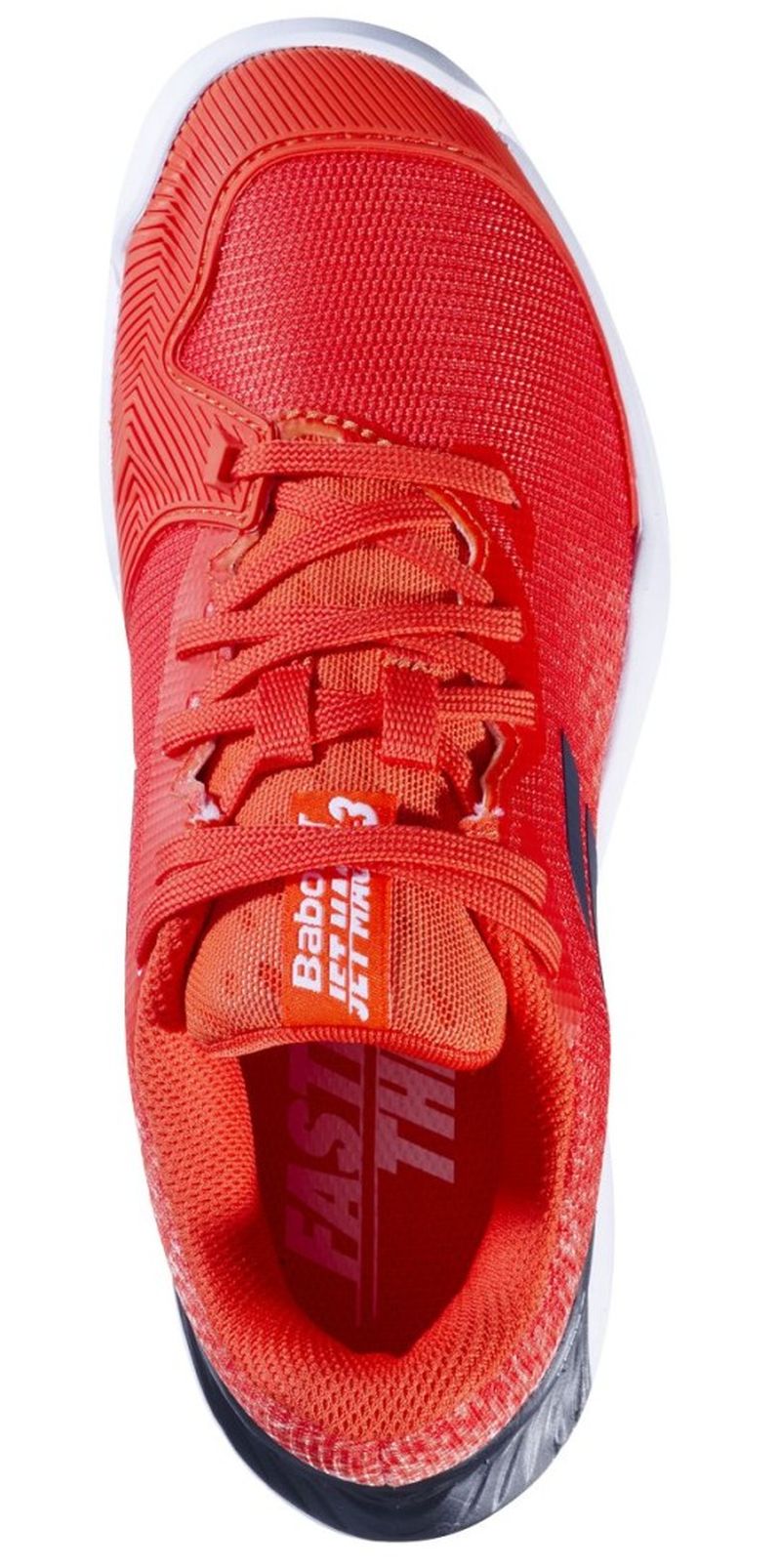 Babolat Jet Mach 3 Junior All Court - strike red/white