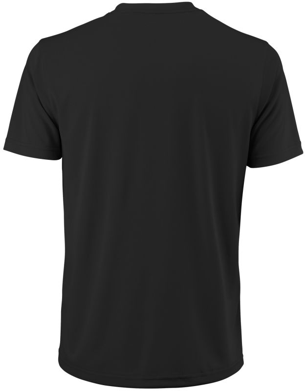 Wilson Script Tech Tee - black/white