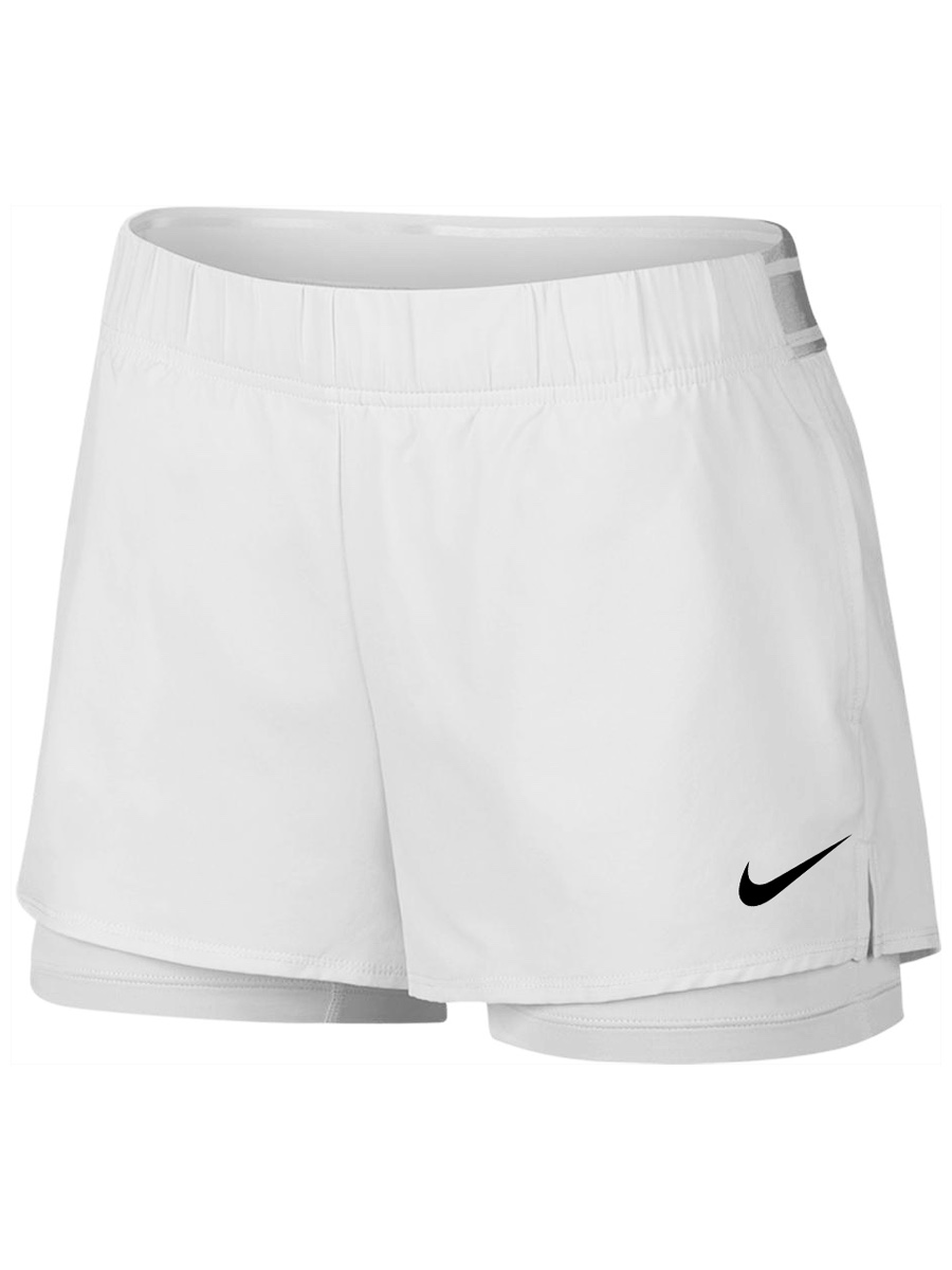 Nike Court Flex Short - white/black