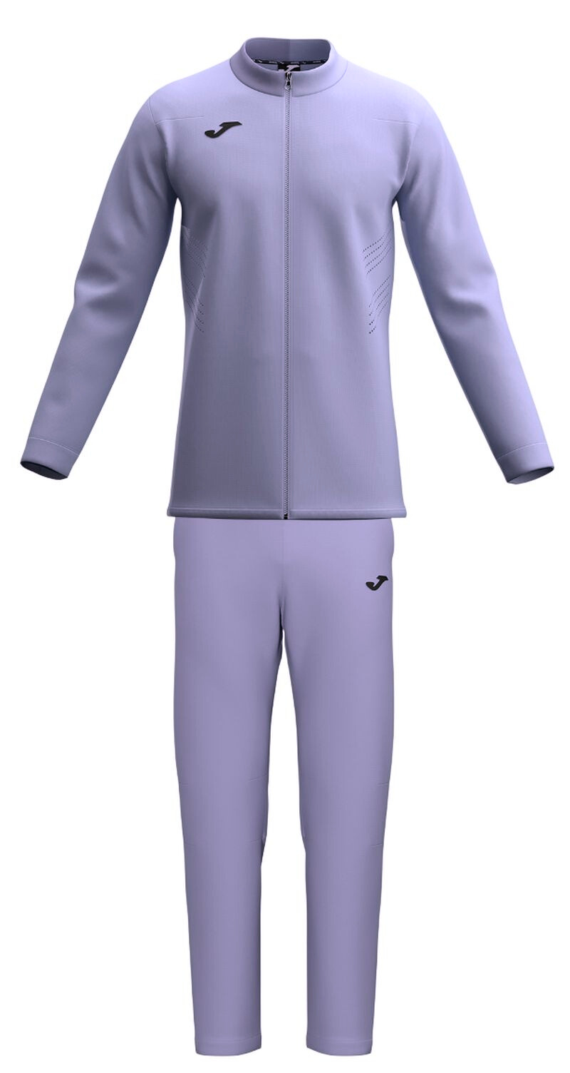 Joma Tuta Oxford, Bianco/nero, Taglia L Uomo, Completo Giacca E Pantaloni In Poliestere