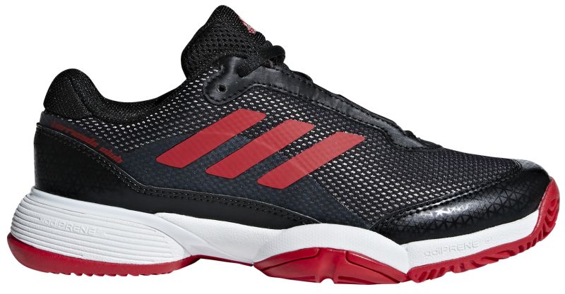 Adidas Barricade Club xJ - core black/scarlet/ftwr white