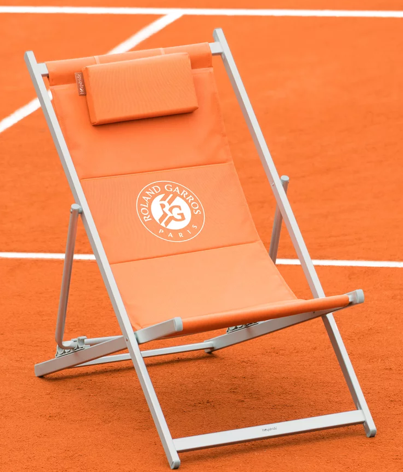 Roland Garros Chilean Hesperide Deck Chair