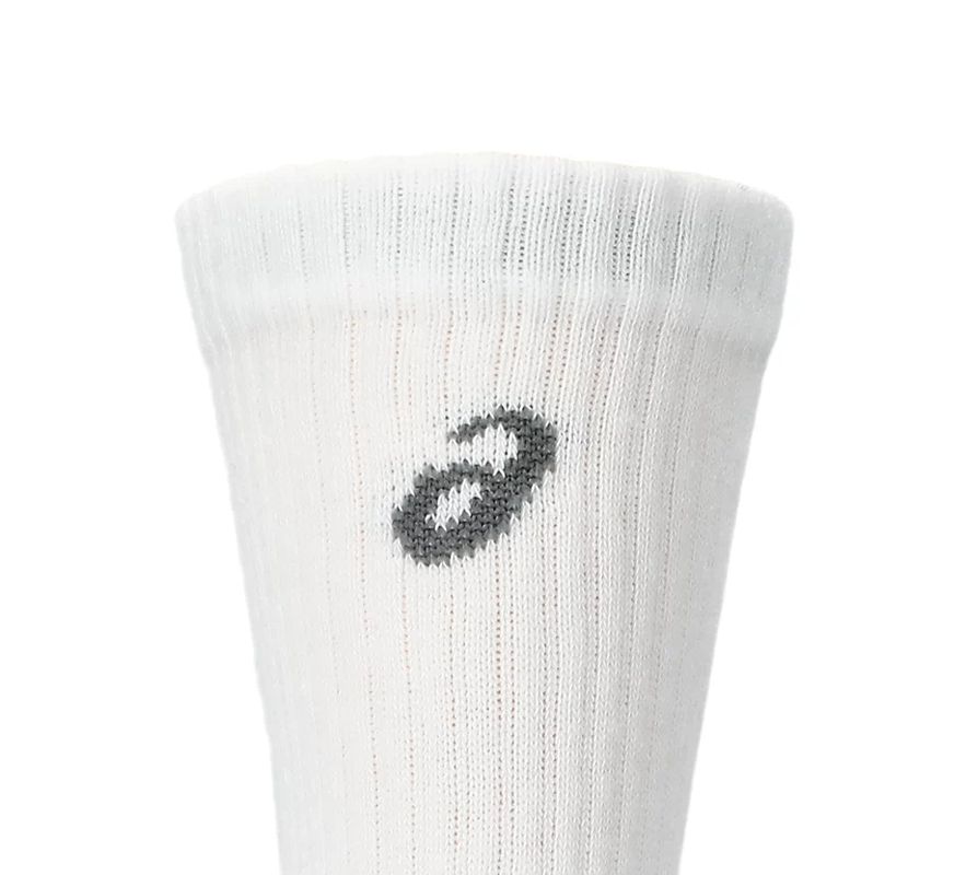 Asics Multi-Sport Cushioned Crew 3P - brilliant white
