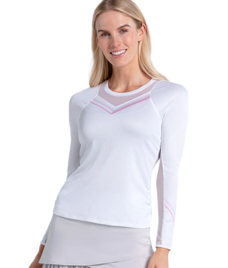 Lucky in Love Weave It To Me Long Sleeve - white Lucky in Love Weave It To Me Long Sleeve - white