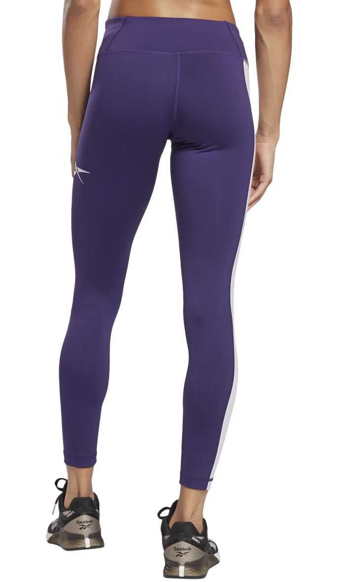 Reebok Training Essentials Linear Logo Poly Legging W - dark orchid