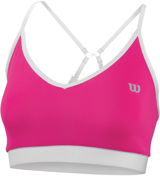 Wilson Cami Bra - pnik/white/silver