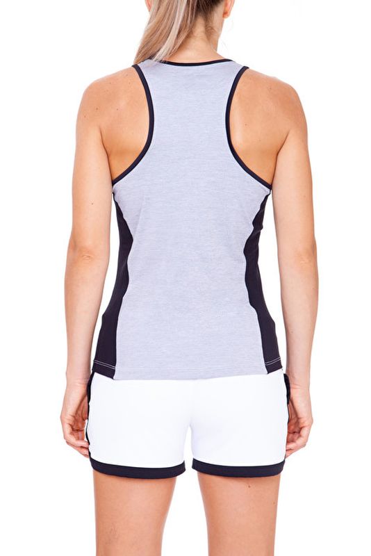 Hydrogen Tech Storm Tank Top - white/grey melange