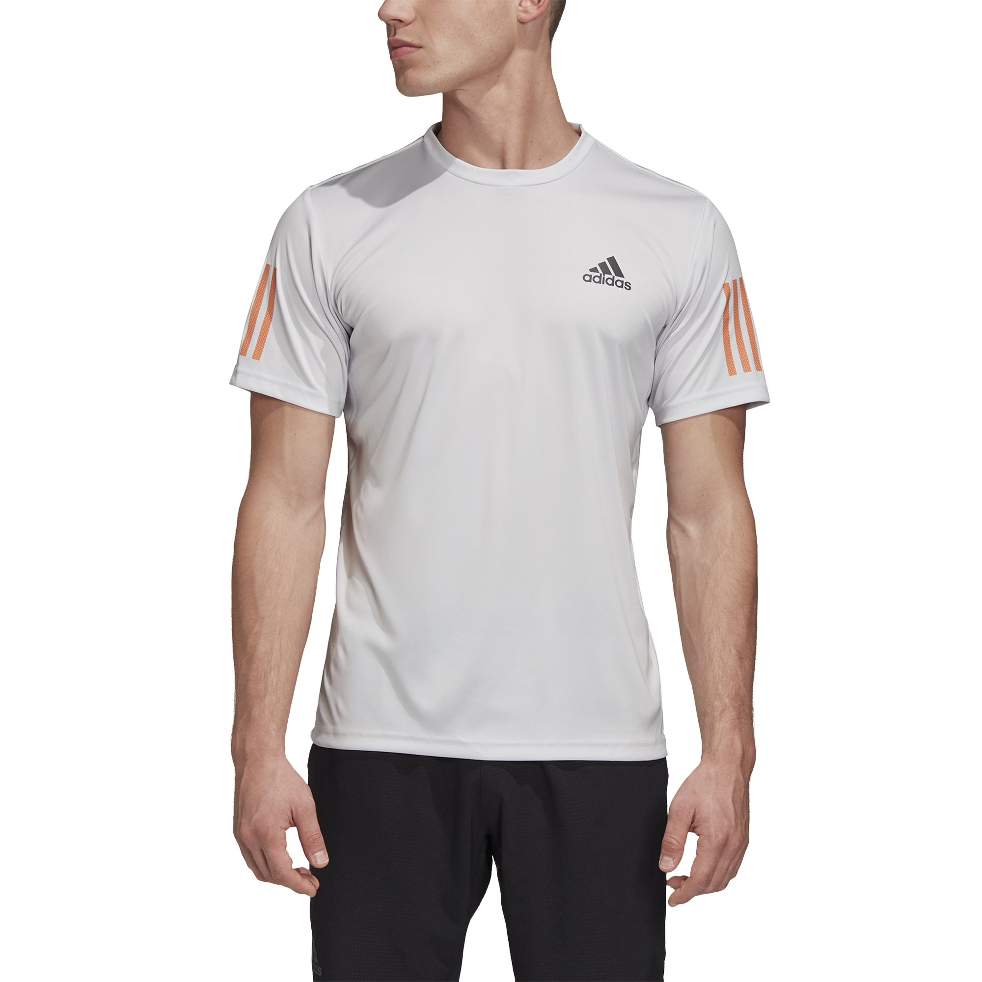 Adidas Club 3-Stripes Club Tee M - dash grey/grey six