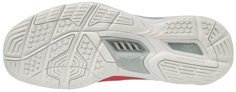Mizuno Wave Stealth V - tomato/white/black