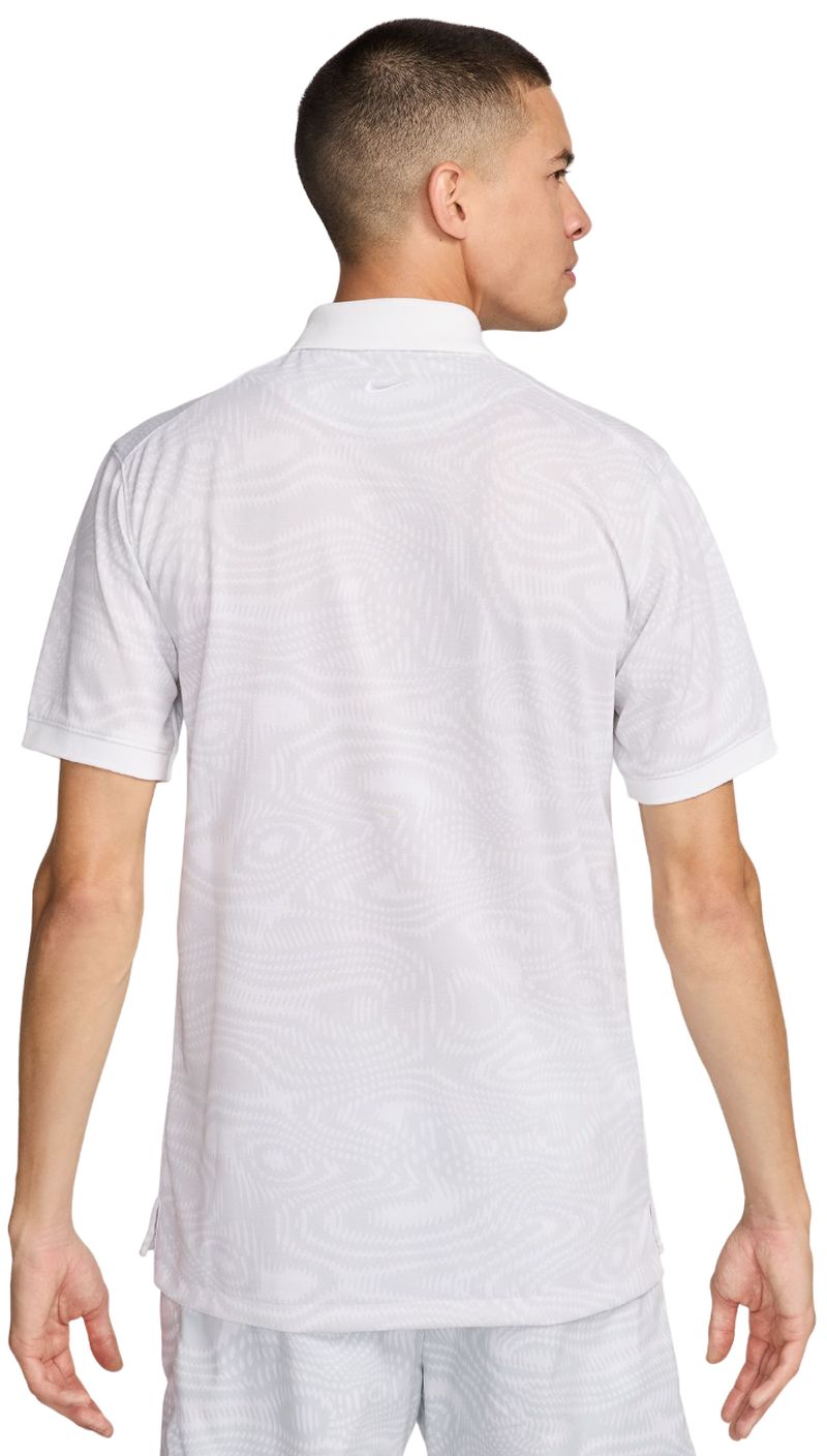 Nike Polo Dri-Fit Heritage Printed - white/white