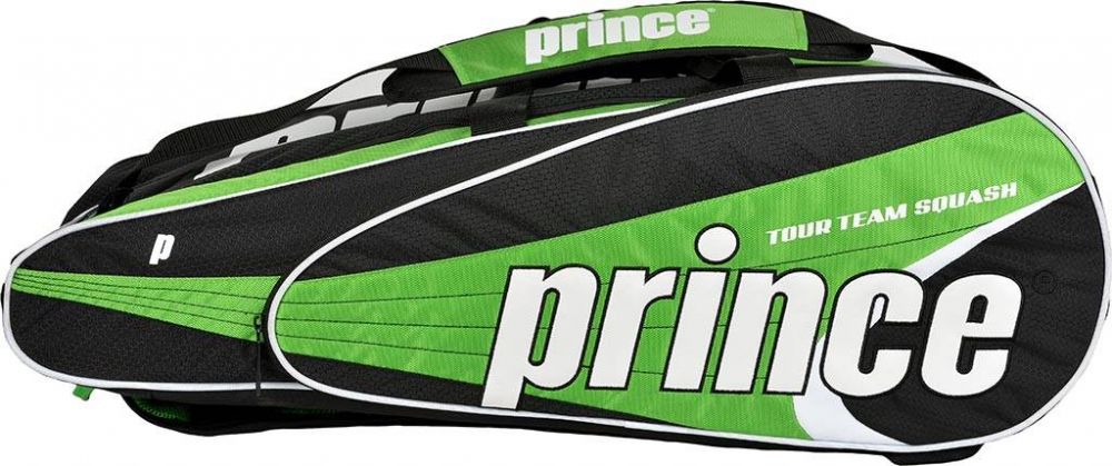 torba-do-squasha-prince-tour-team-green-black-white Torba do Squasha Prince Tour Team - green/black/white