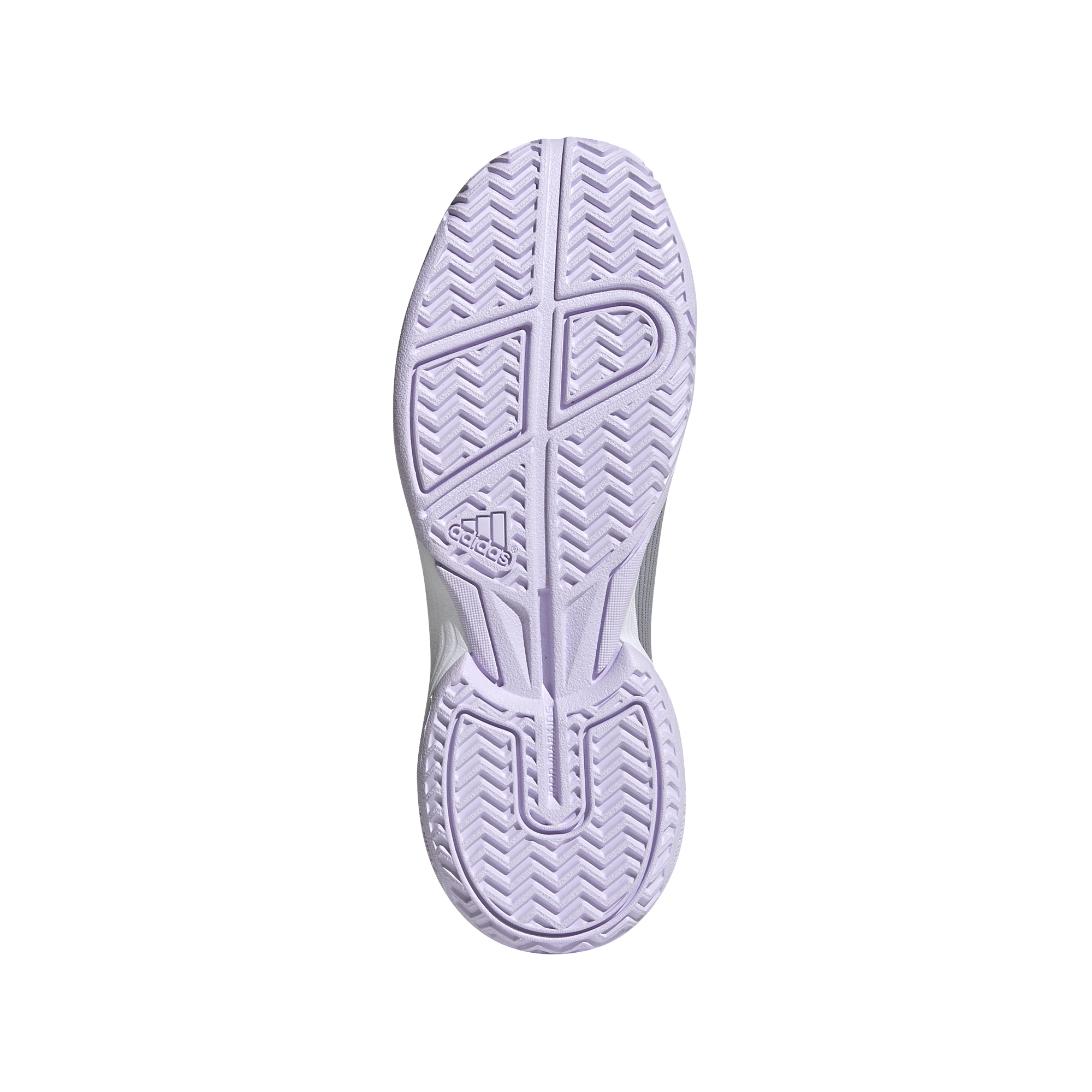 Adidas Adizero Club K - grey two F17/purple tint/white