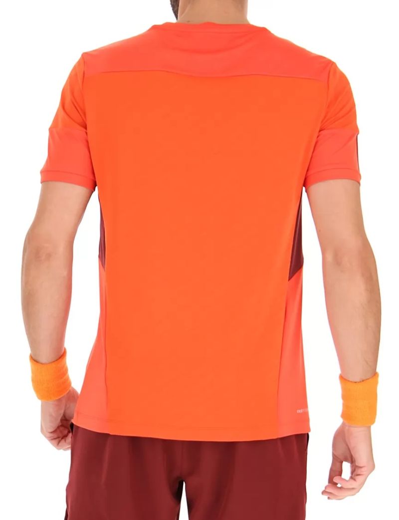 218765_015-01 Lotto Tech I D1 Tee - grenadine red
