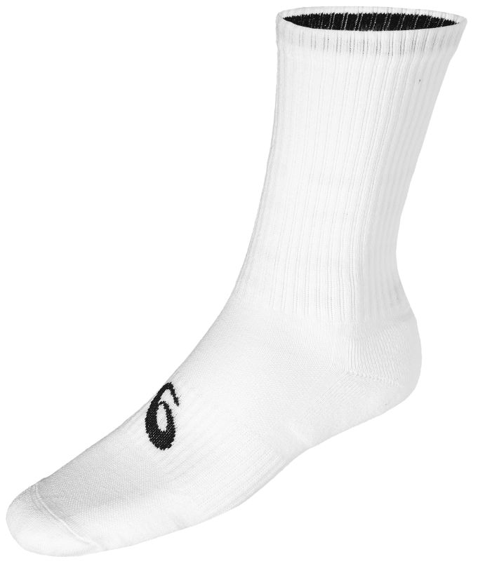 Asics 6PPK Crew Sock - 6 par/real white