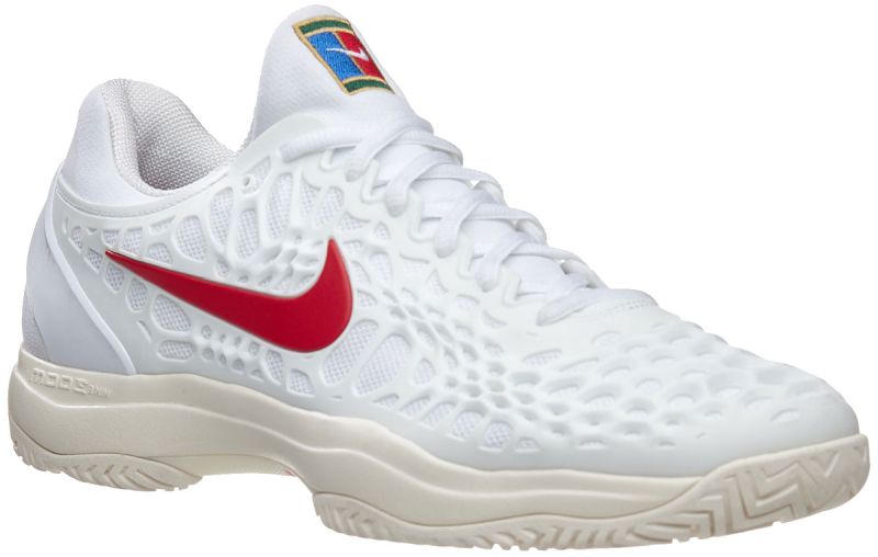 Nike Air Zoom Cage 3 HC - white/university red