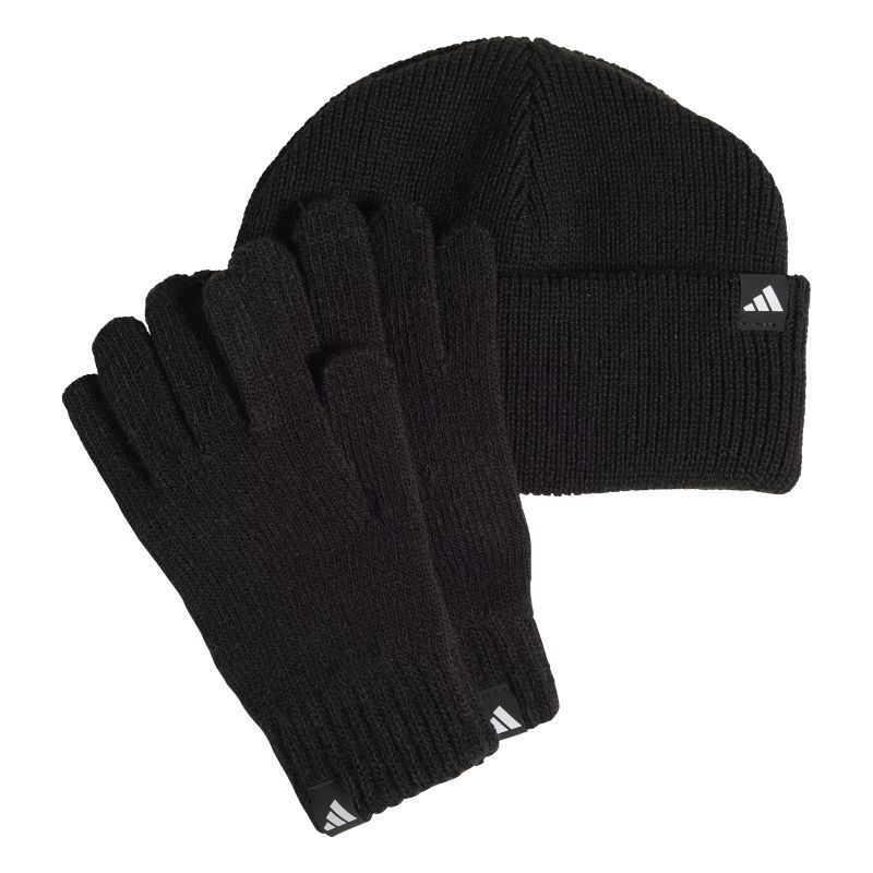 Adidas Glove Beanie Pack - black/white
