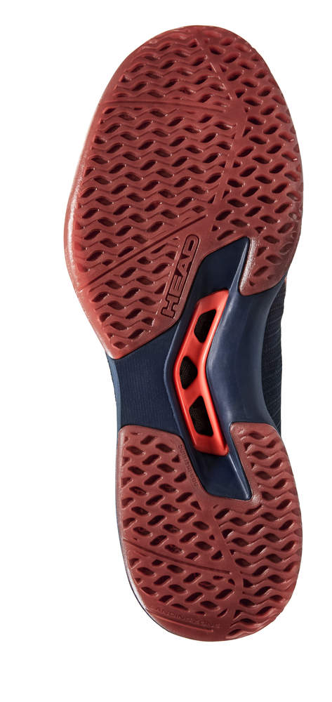 392077 Head Sprint Pro 3.0 Indoor - neon red/midnight navy